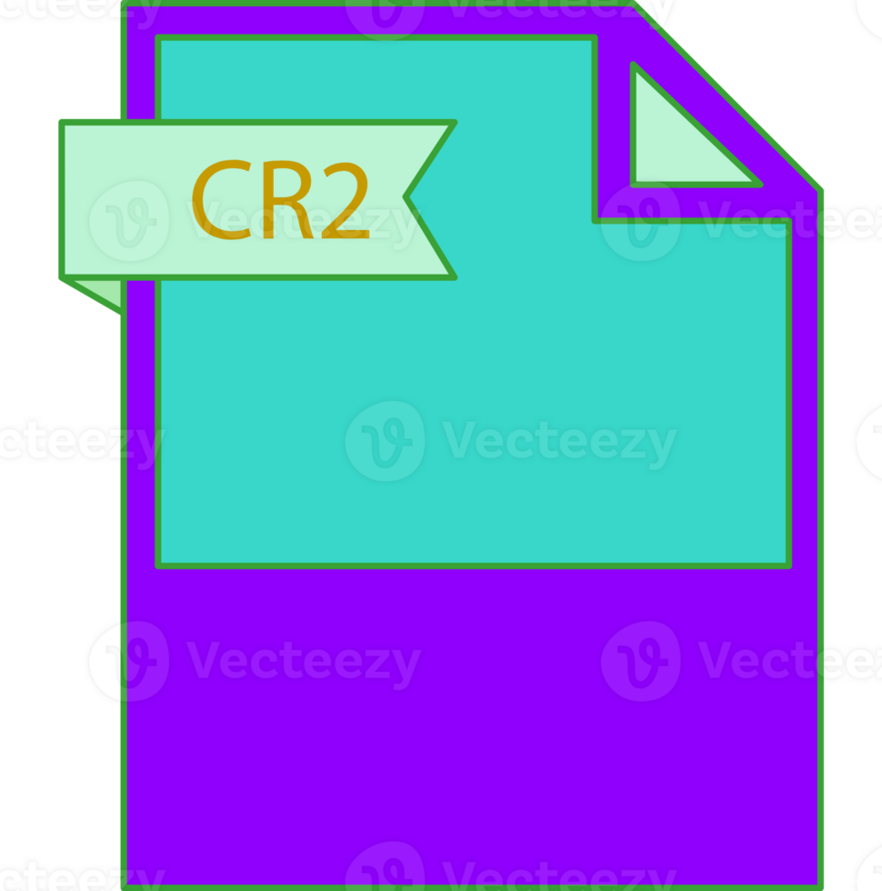 Cr2 File Format Icon Minimal png