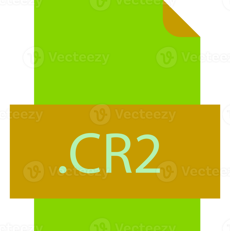 Cr2 File Icon Fill Crisp Corners With Doted Lines png