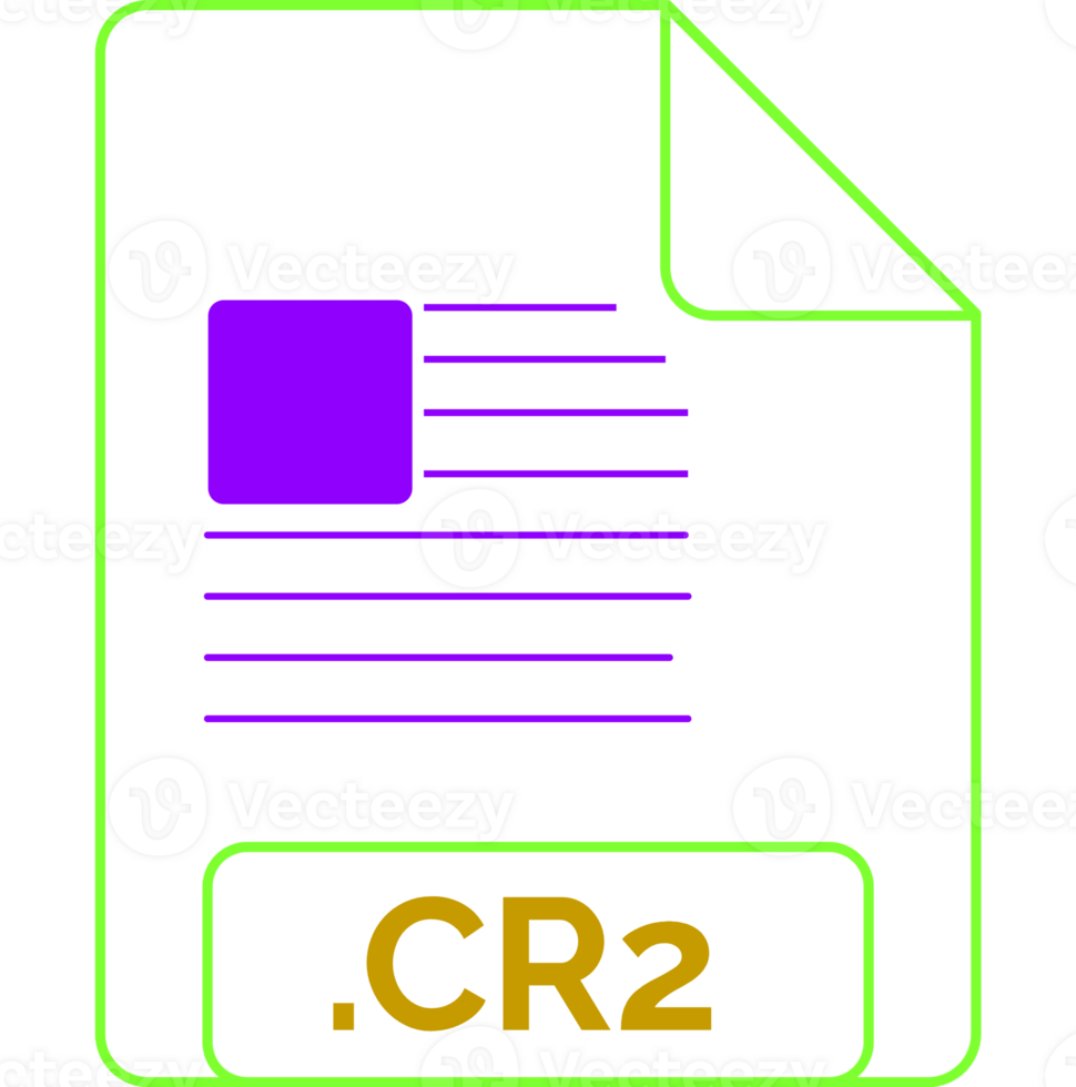 Cr2 File Icon Minimal png