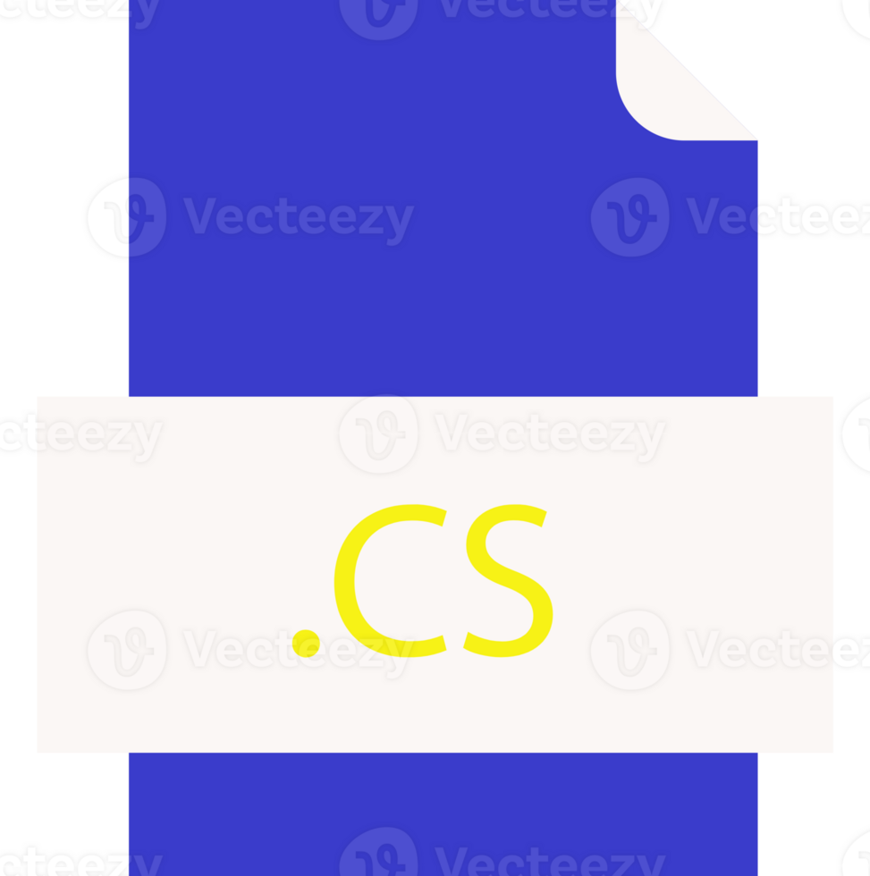Cs File Icon Fill Crisp Corners With Doted Lines png