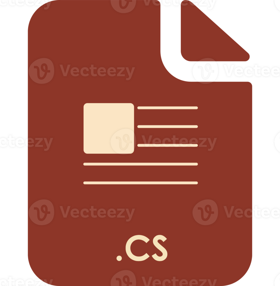 Cs File Icon With Symbol png