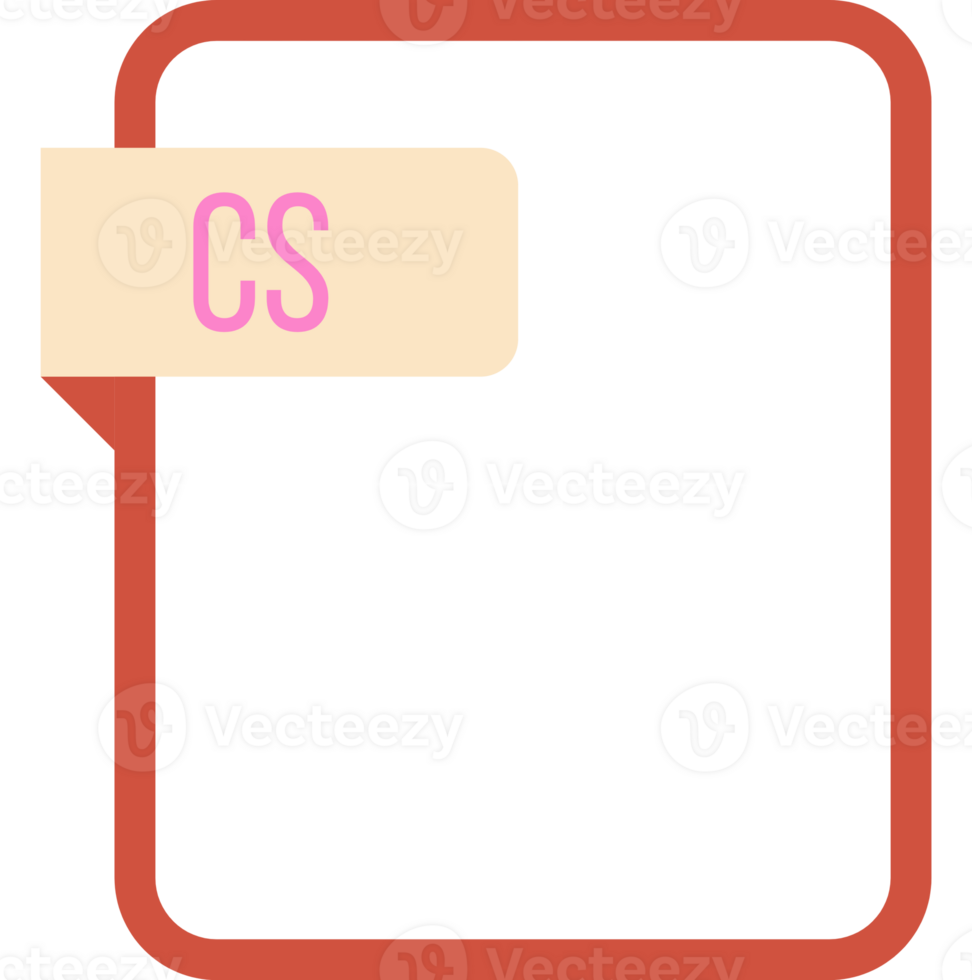 Cs File Rectangular Icon png