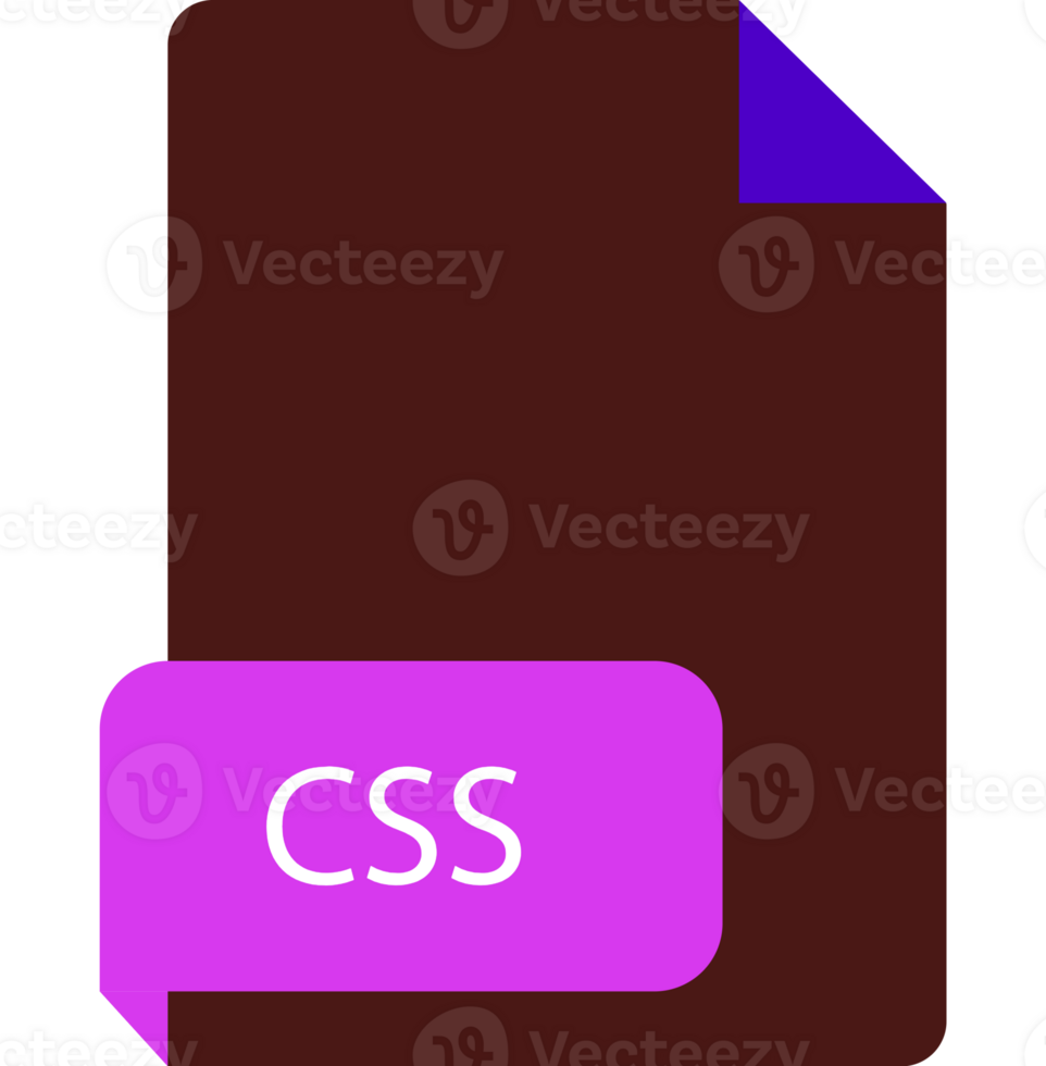 Css File Extension Icon Crisp Corners Grey Colors png