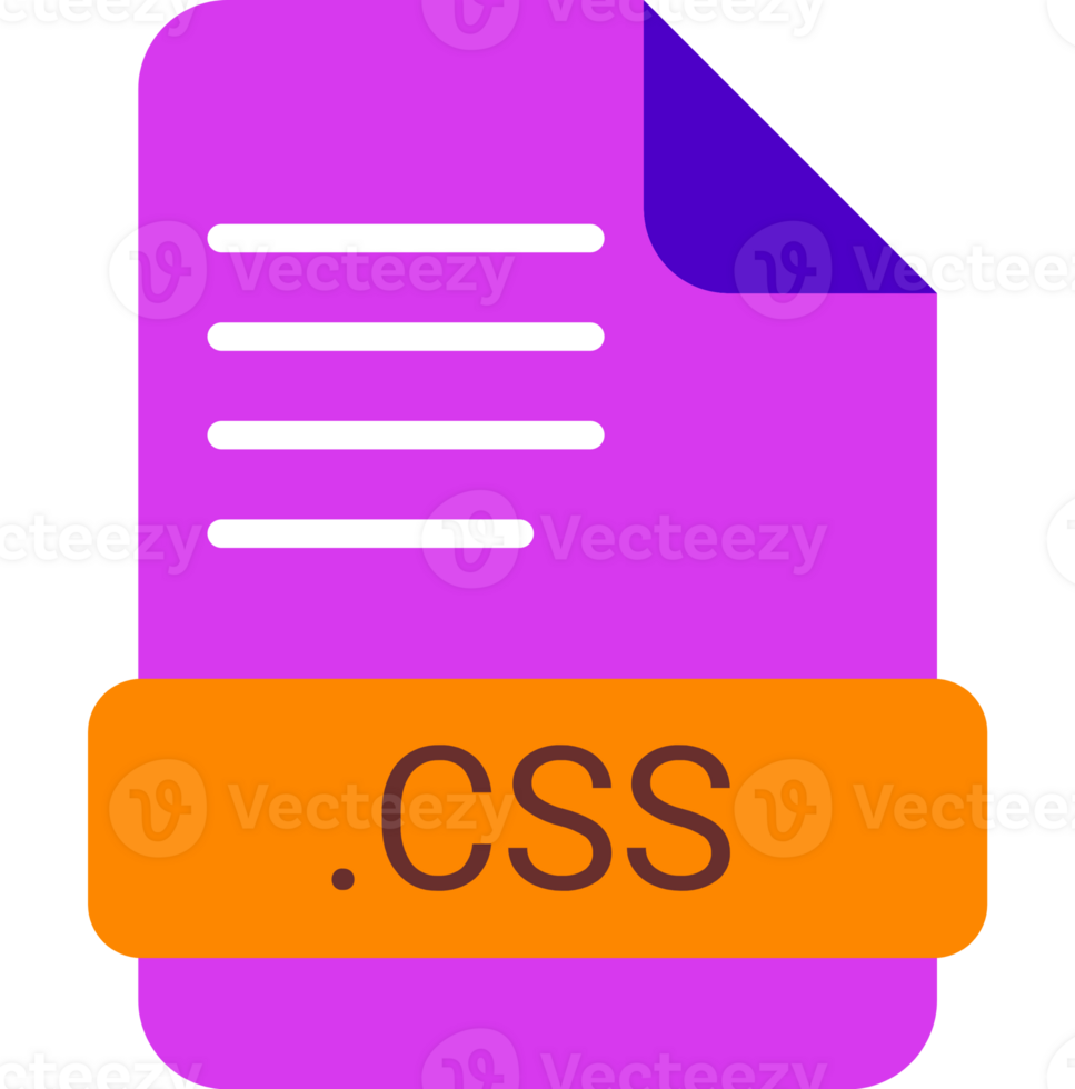 Css File Extension Icon With Symbol png