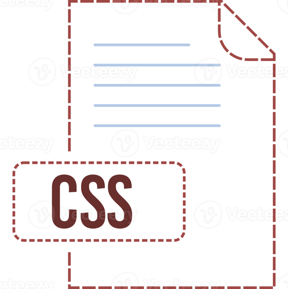 css file formato icona tratteggiata schema png