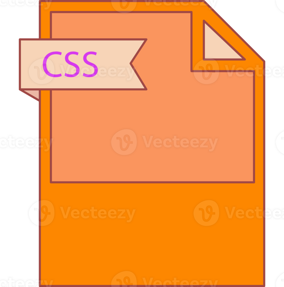 Css File Format Icon Minimal png