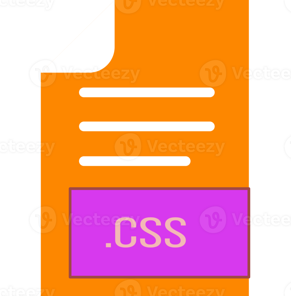 Css File Format Icon Outline And Fill png