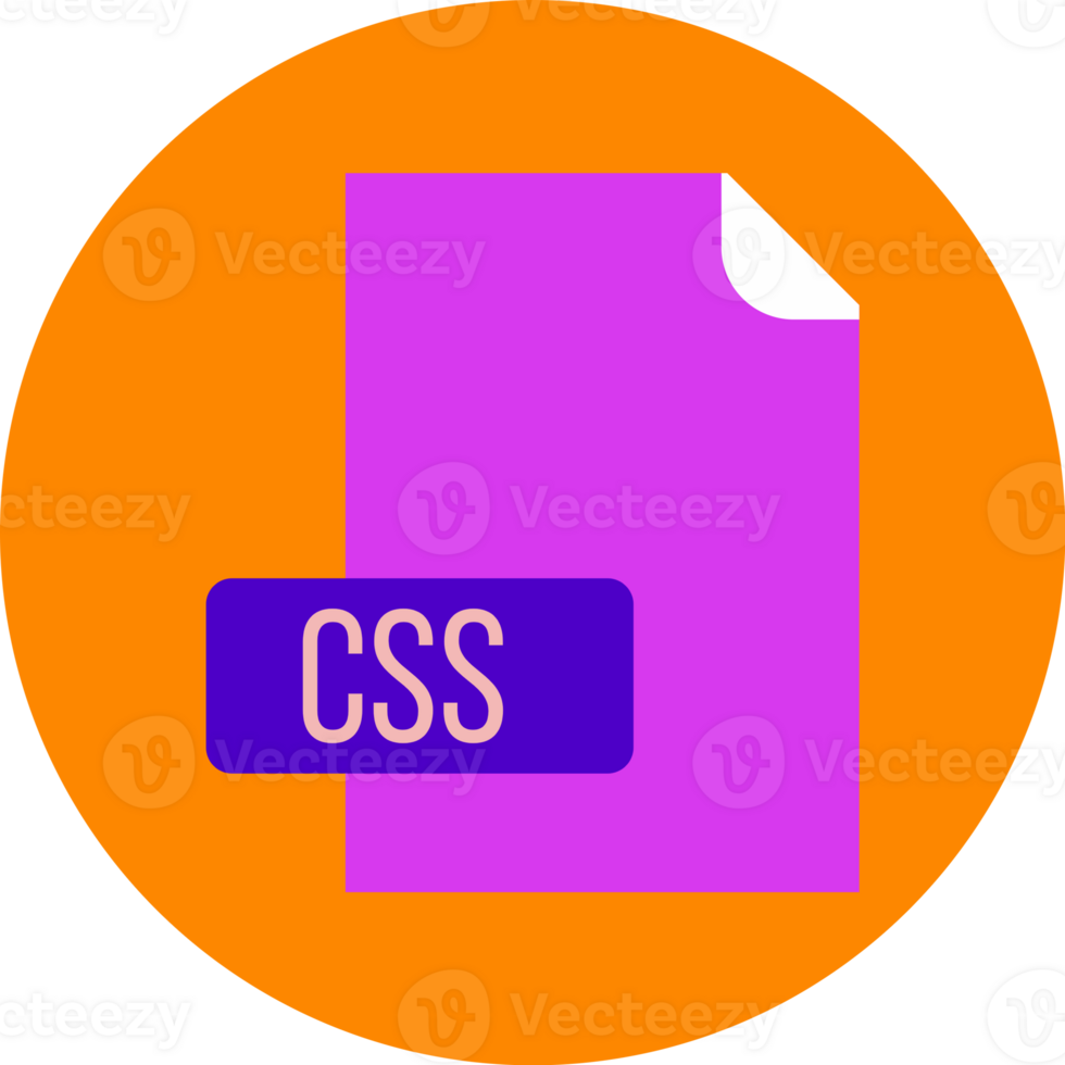 css archivo formato icono redondeado circulo bg 66499519 PNG