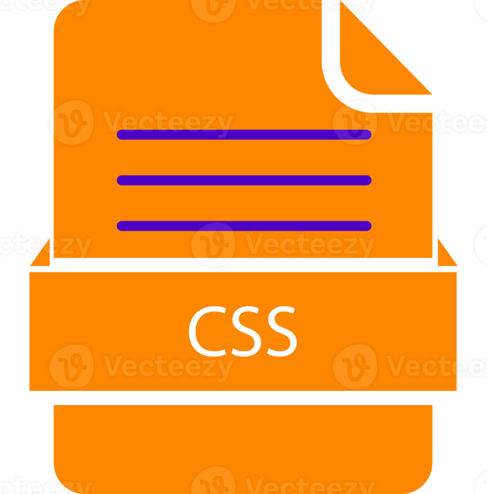 Css File Icon Black Color And Lines png
