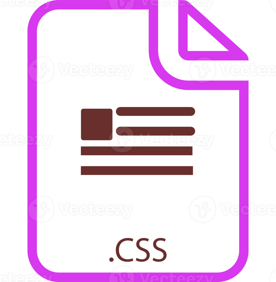 Css File Icon With Symbol png