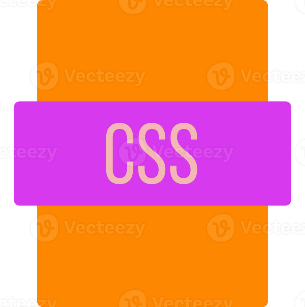 Css Ip File Extension Icon Color Fill Outer Flat png