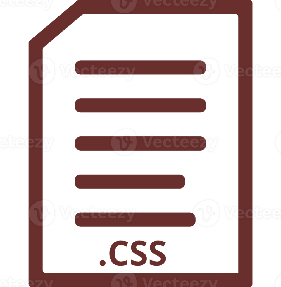 Css Line Document Icon png