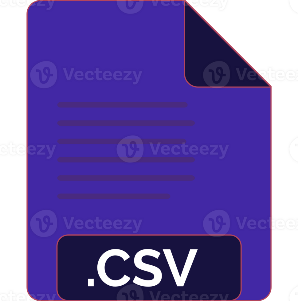 Csv File Icon Minimal Fill png