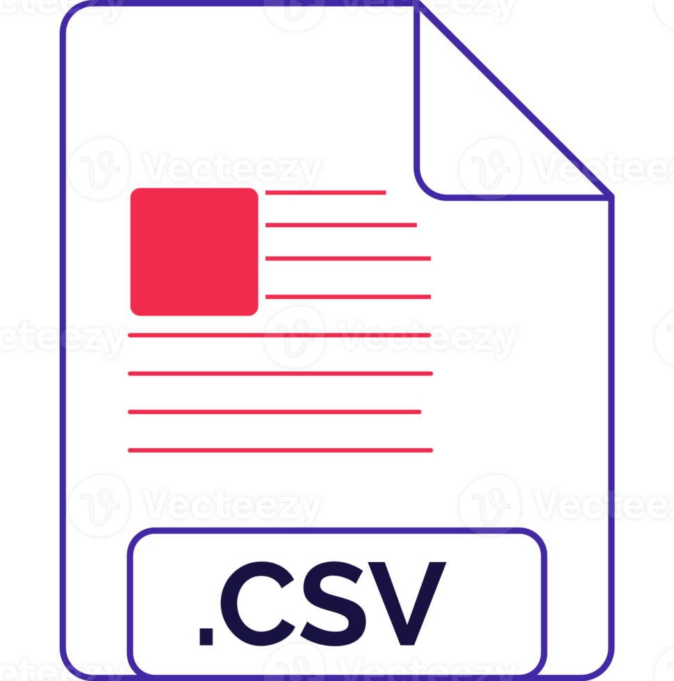 Csv File Icon Little Lines Outline png