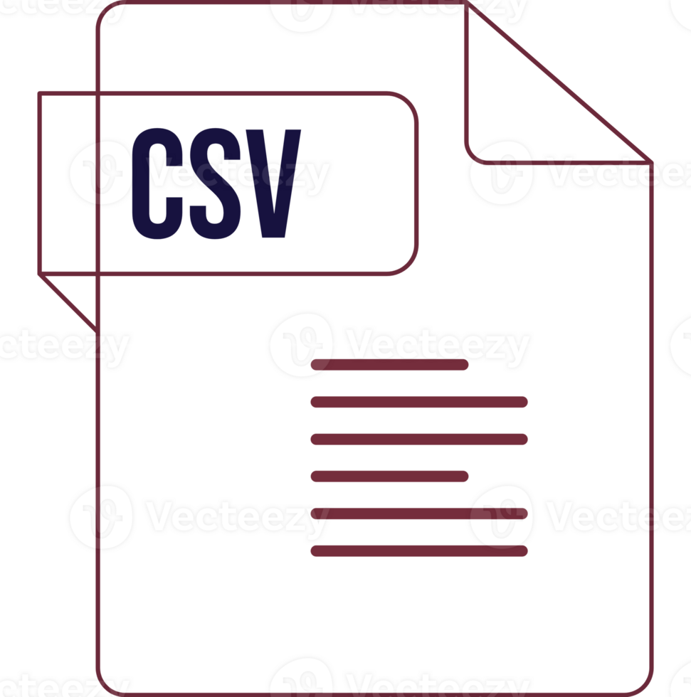 Csv Ip Icon Black Outline png