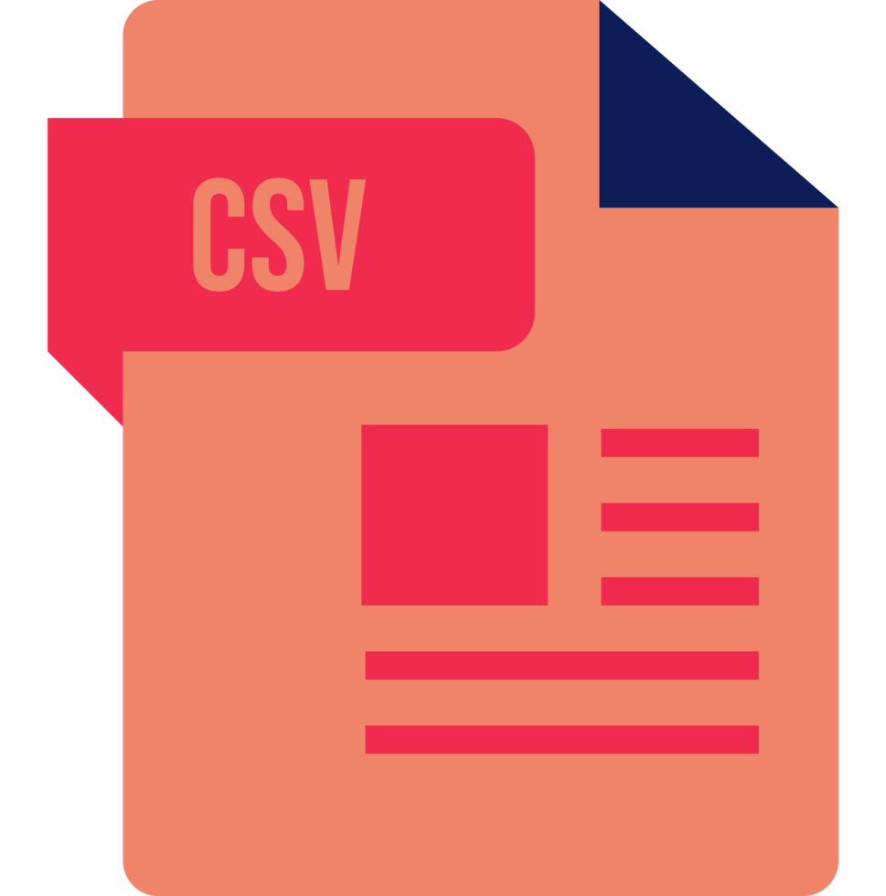 Csv Ip Icon Sharp Corners Lines And Rectangle With Symbol png