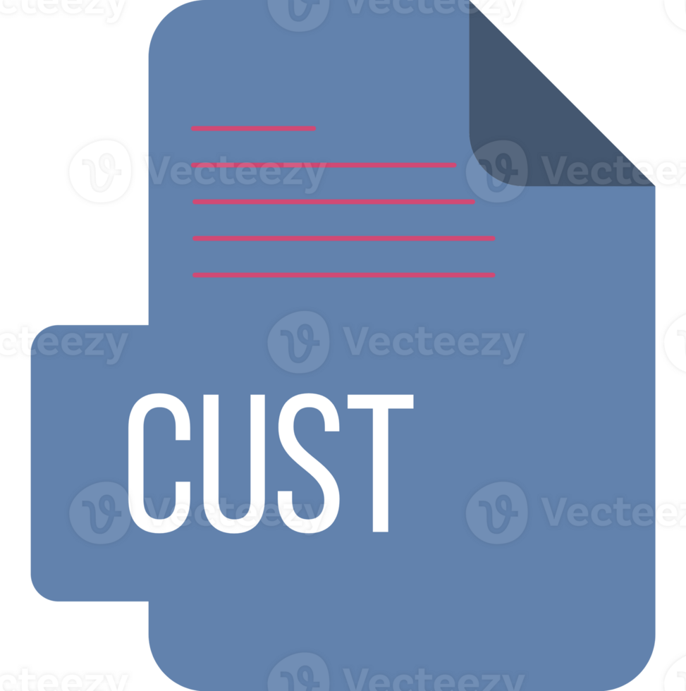 Image of a file with the word cust in it png