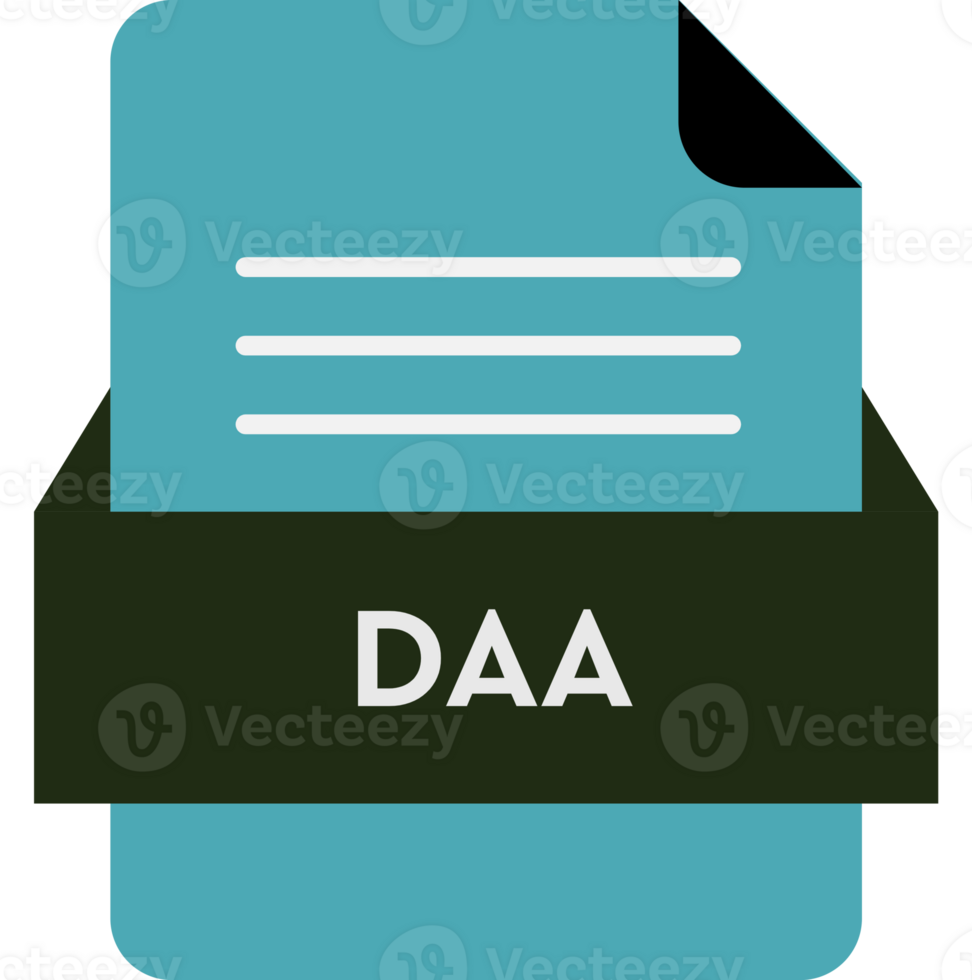 Daa File Icon With Maroon Flush Color V1 png
