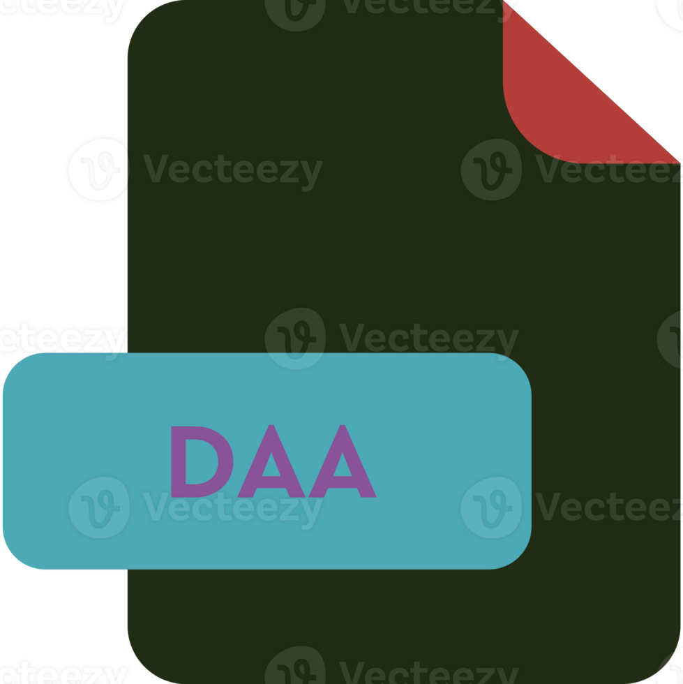 Daa File Extension Icon Jelly Bean And Maroon Flush Color png
