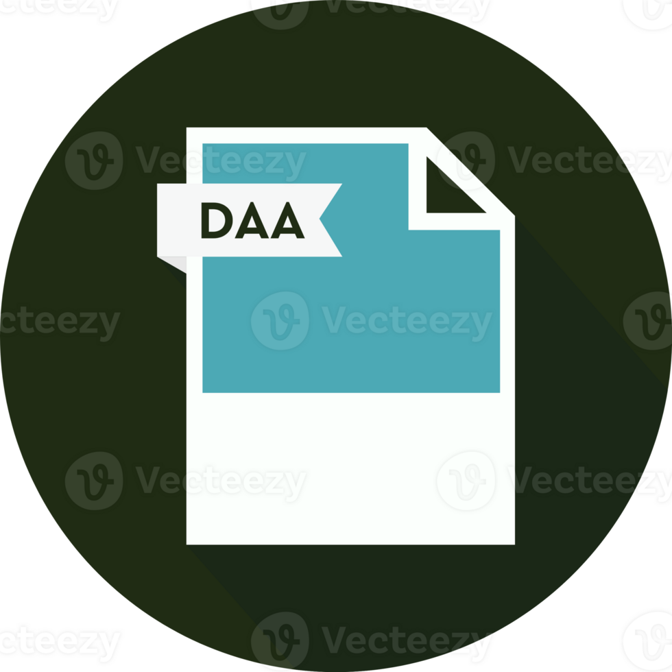 Daa File Format Icon Old Brick Circular Shape png