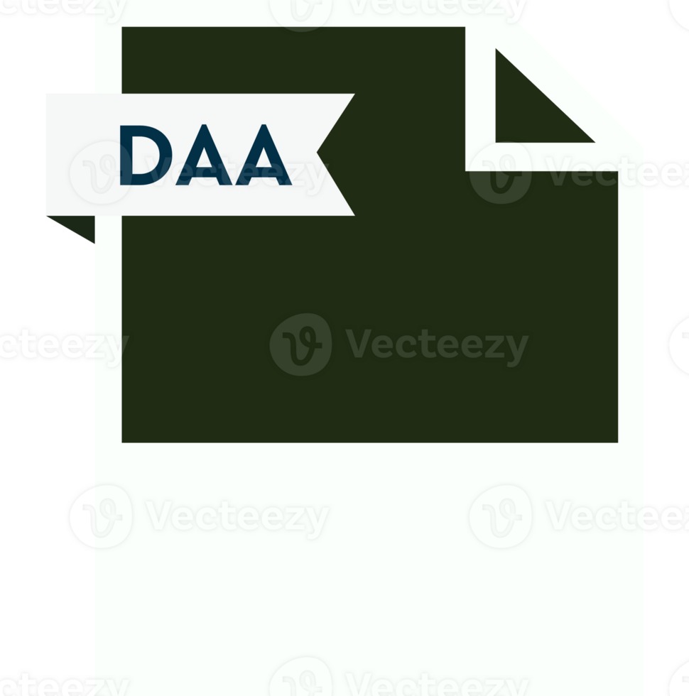 Daa File Format Icon Roe Color Fill png