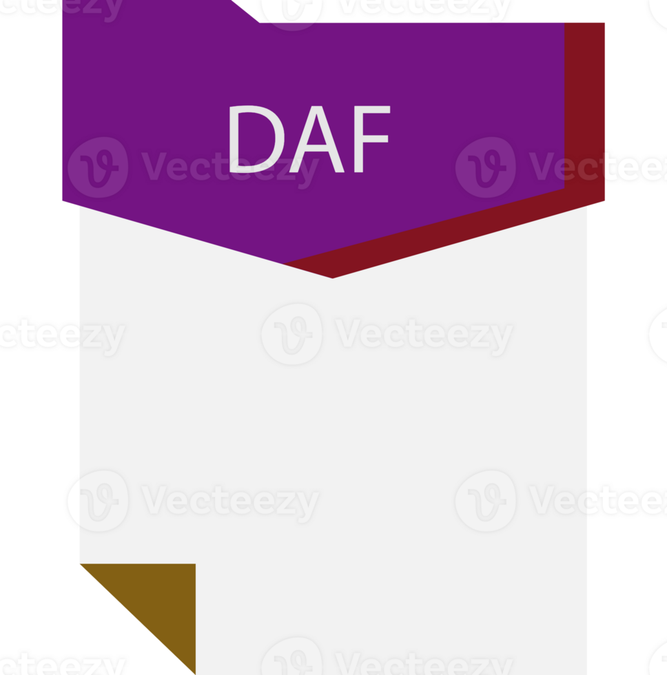Daf File Format Minimal Icon png