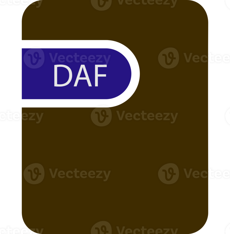 Daf File Icon Black Fill And Empty For Symbol png