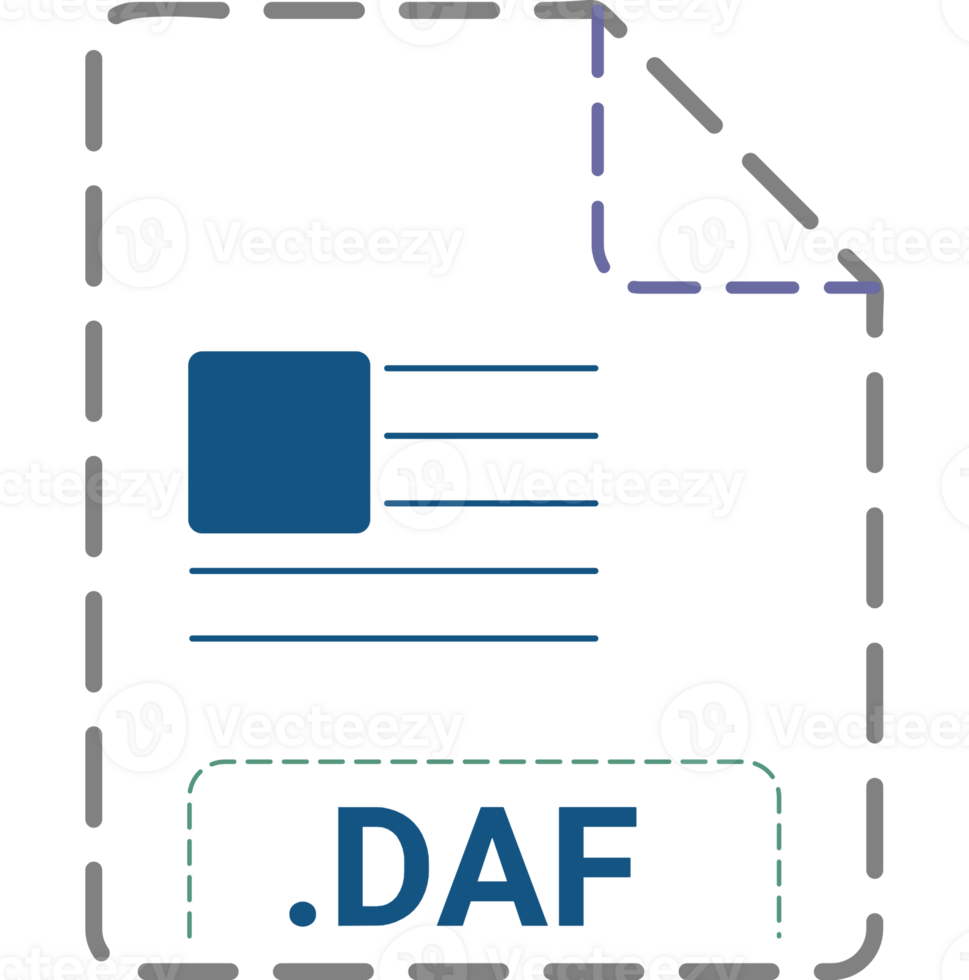 Daf File Icon Minsk Dashed Rounded Outline png