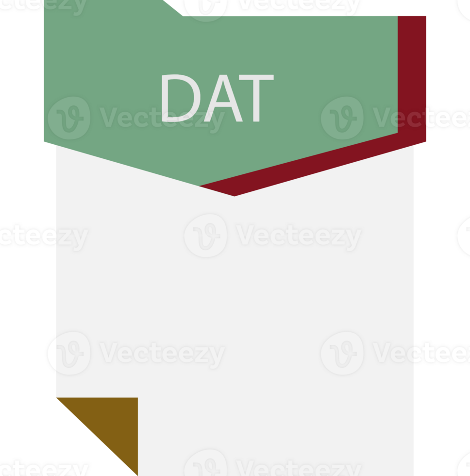 Dat File Format Minimal Icon png
