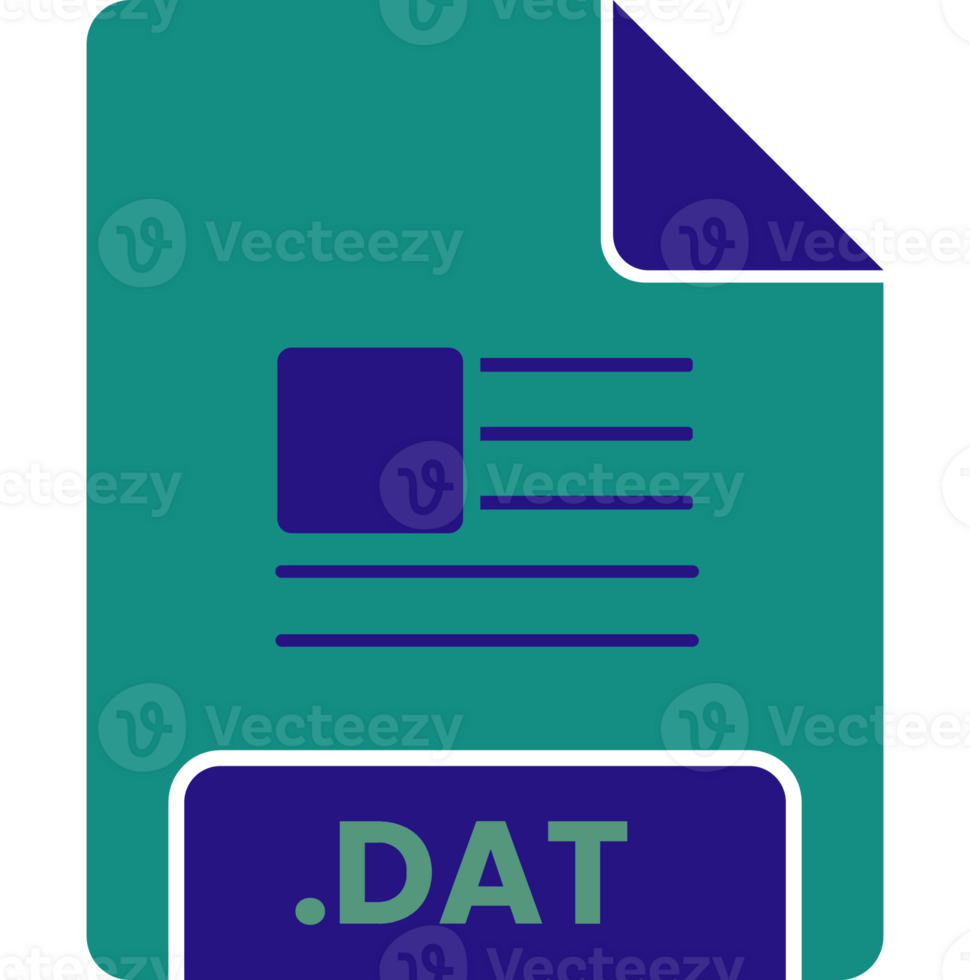 Dat File Minimall Icon png