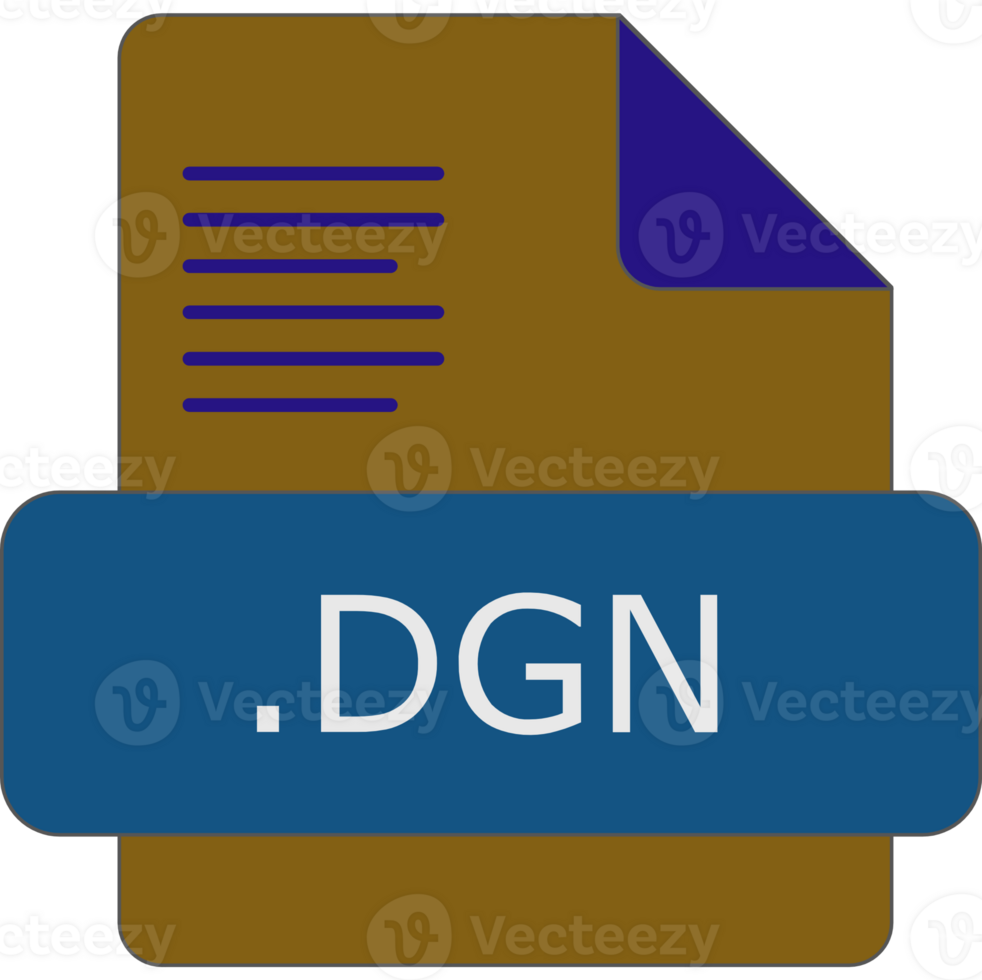 Dgn File Extension Icon Slate Fill With Lines Fill png