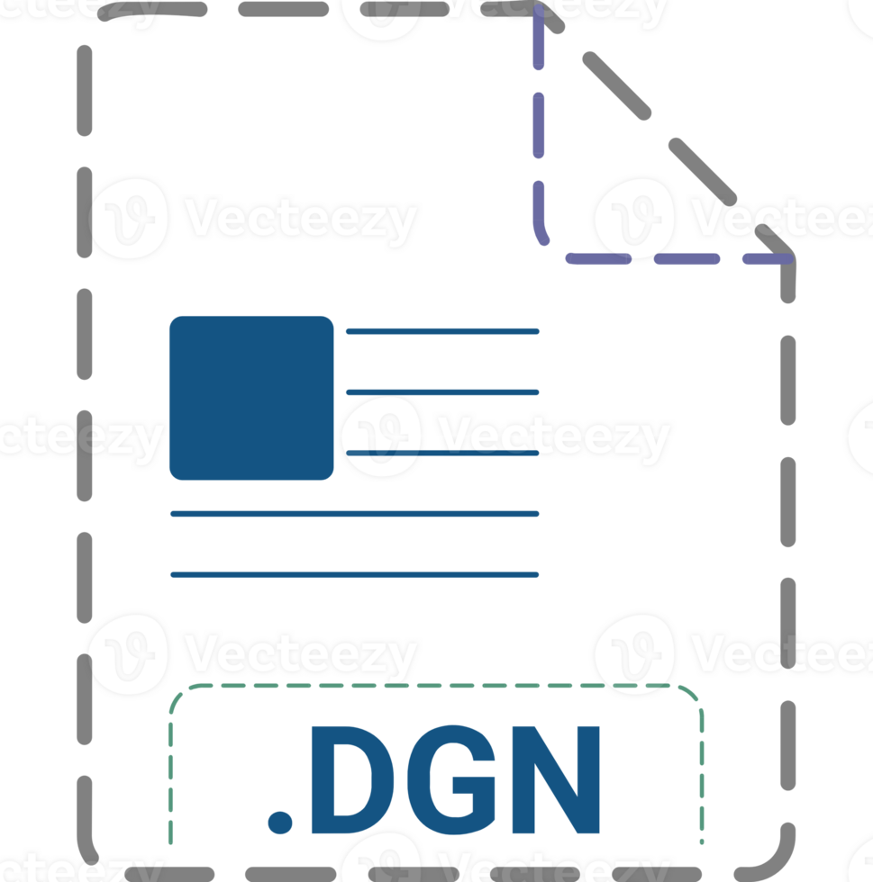 Dgn File Icon Minsk Dashed Rounded Outline png
