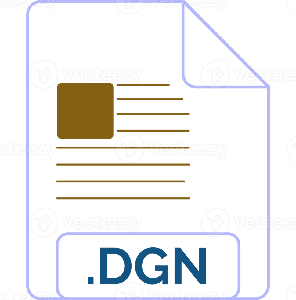 Dgn File Icon Little Lines Outline png