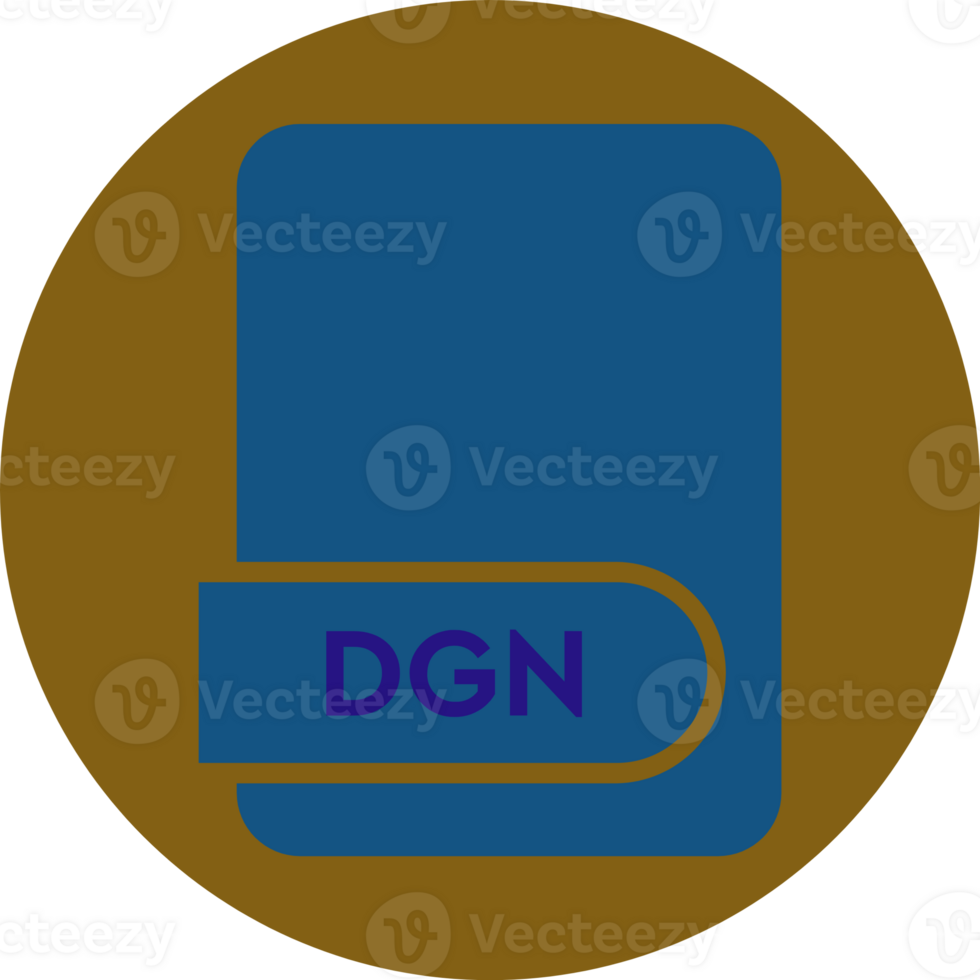 Dgn File Format Icon Circular Shape png