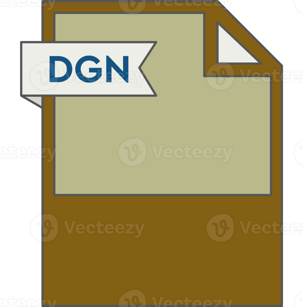 Dgn File Format Icon Minimal png