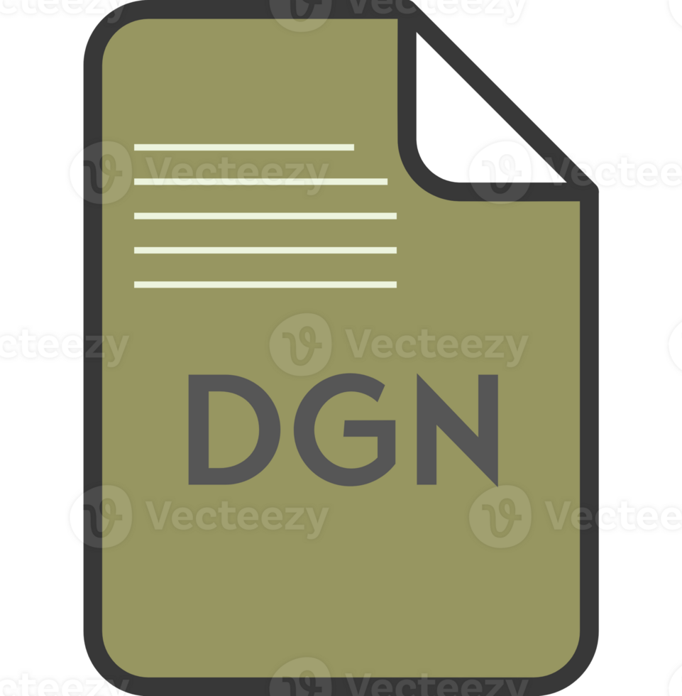 Dgn File Icon Fill And Outline Rounded Corners png