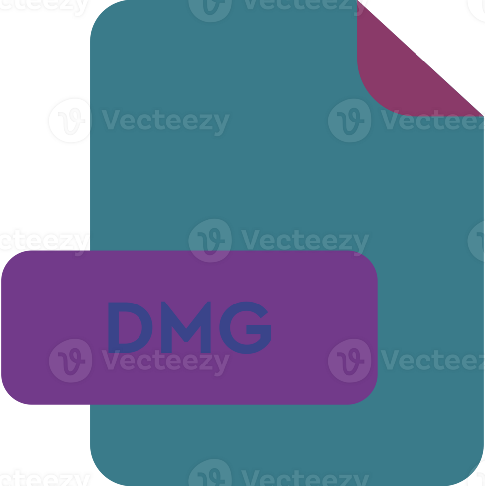 Dmg File Extension Icon Ecru White And Vivid Violet Color png