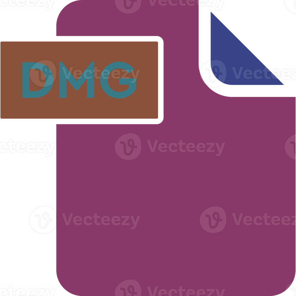 Dmg File Format Icon Rounded Shapes And Spacing png