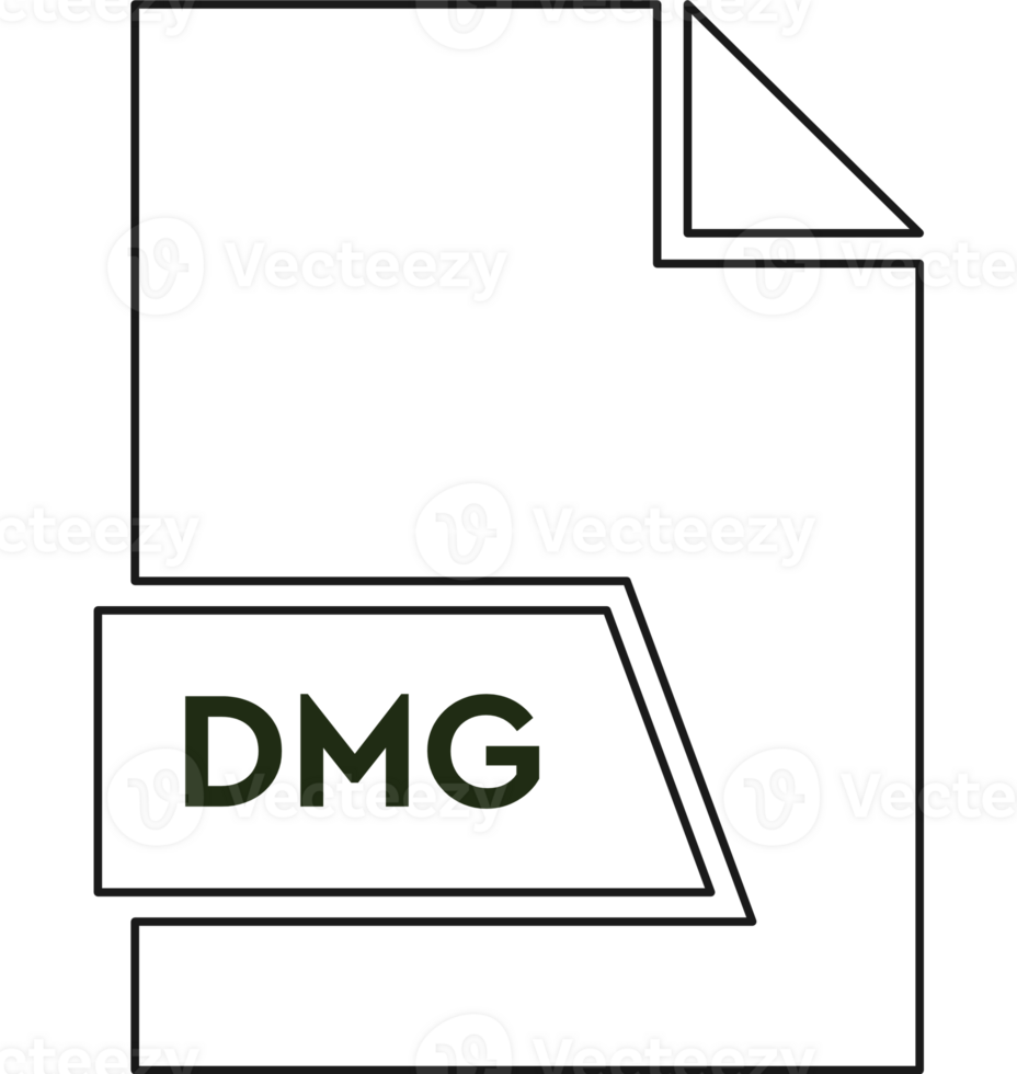 Dmg File Format Icon Spacing In Objects png