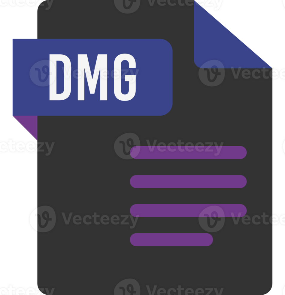 Dmg File Icon With Chambray And Vivid Violet Color png