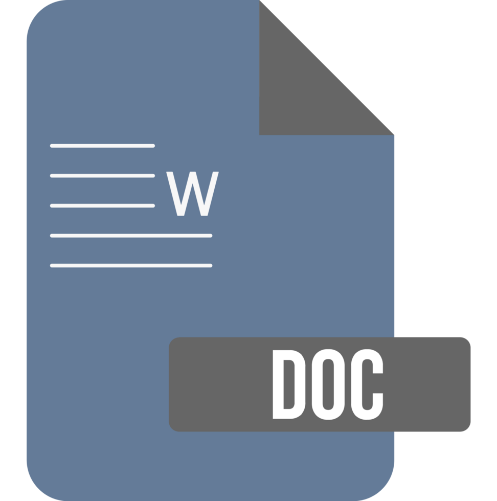 Doc Ip File Extension Icon png