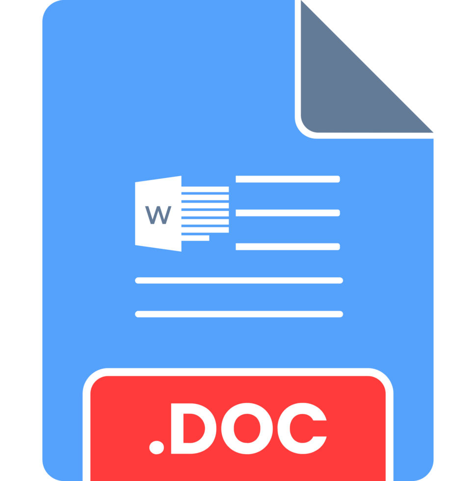 Doc File Minimal Icon png