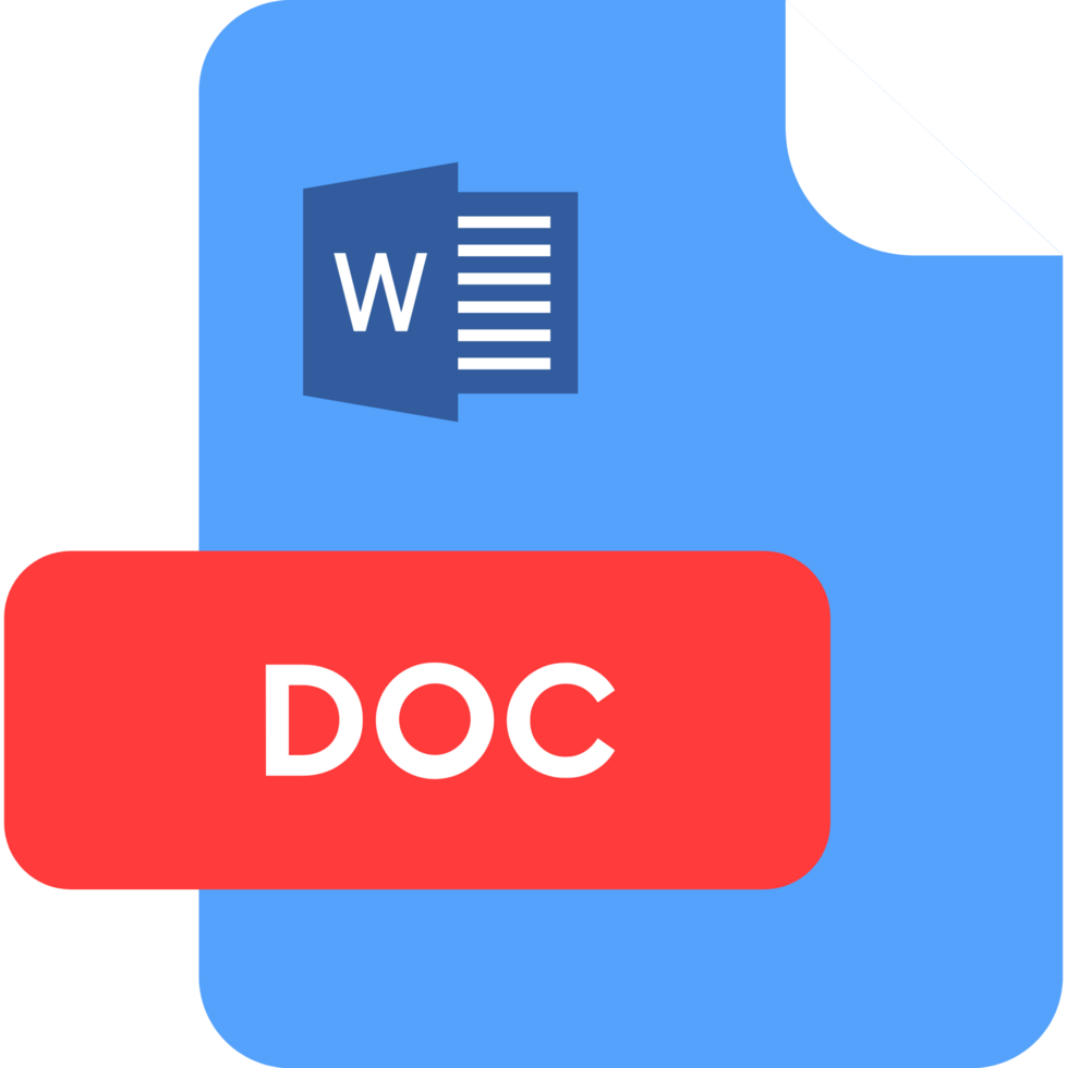 Doc File Extension Icon Christi And Darkish Blue Color png