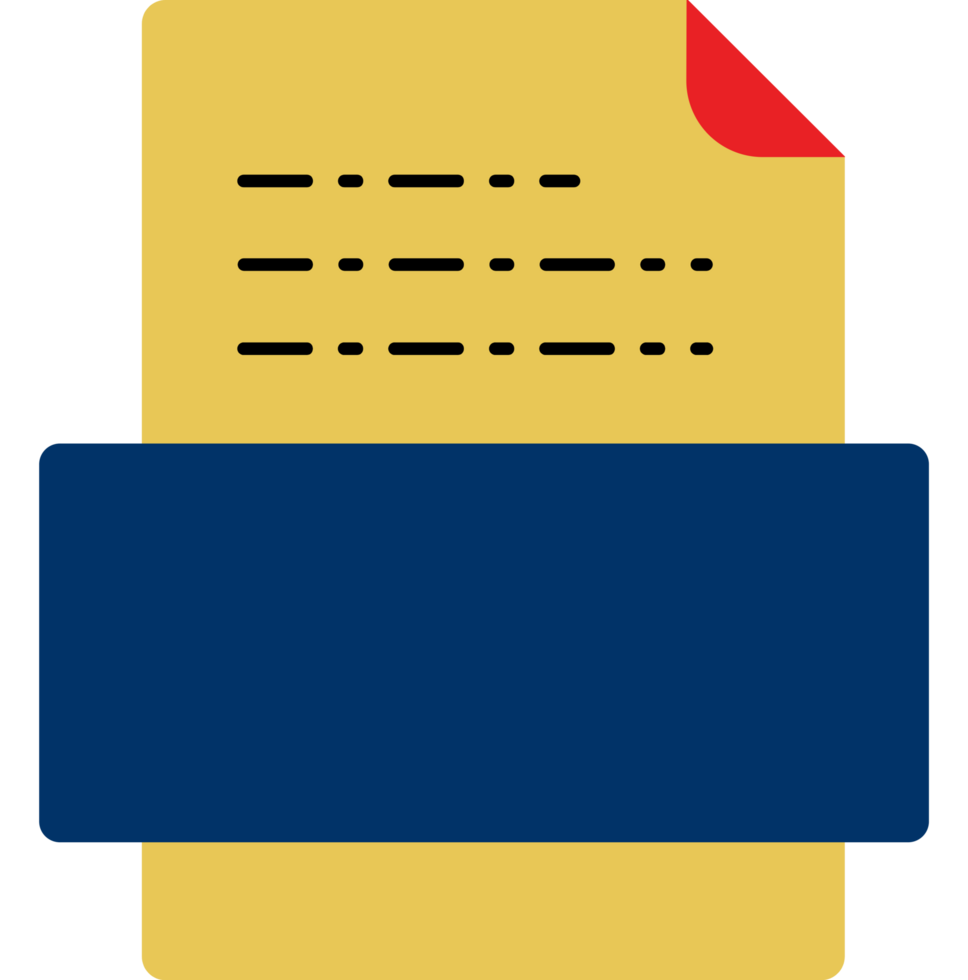A folder with a paper document inside png