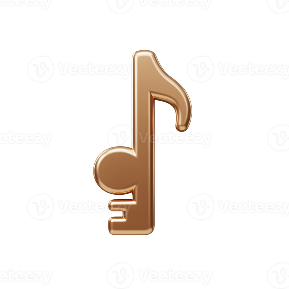A design showing music note combined with a key conveys a concept of unlocking musical potential, skill, or secret. png