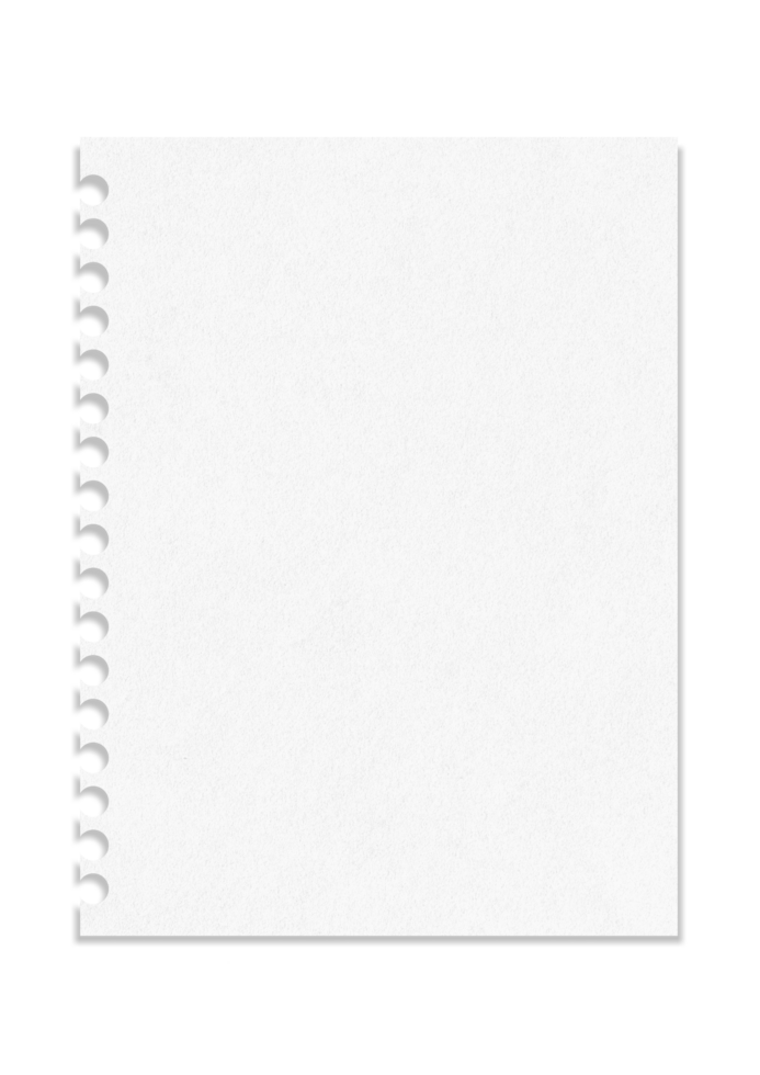 A notebook with a spiral binding on a black background png