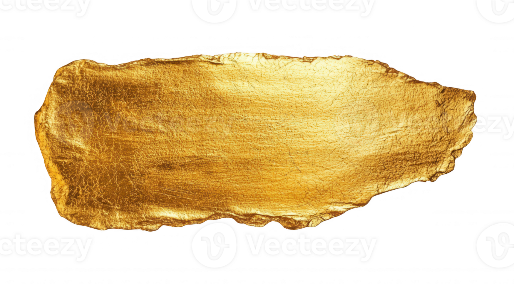 3d icon Gold brush stroke creating a shiny, metallic texture on transparent background, ideal for adding a touch of luxury to designs png