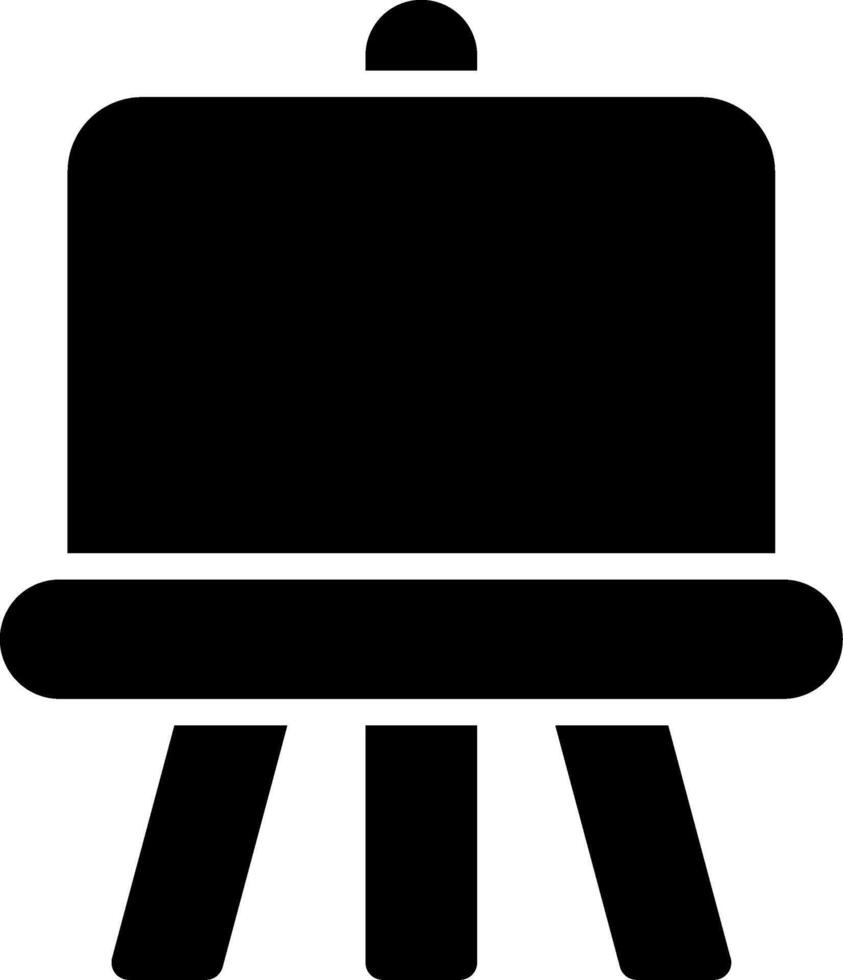 Blackboard Solid Style Icon vector