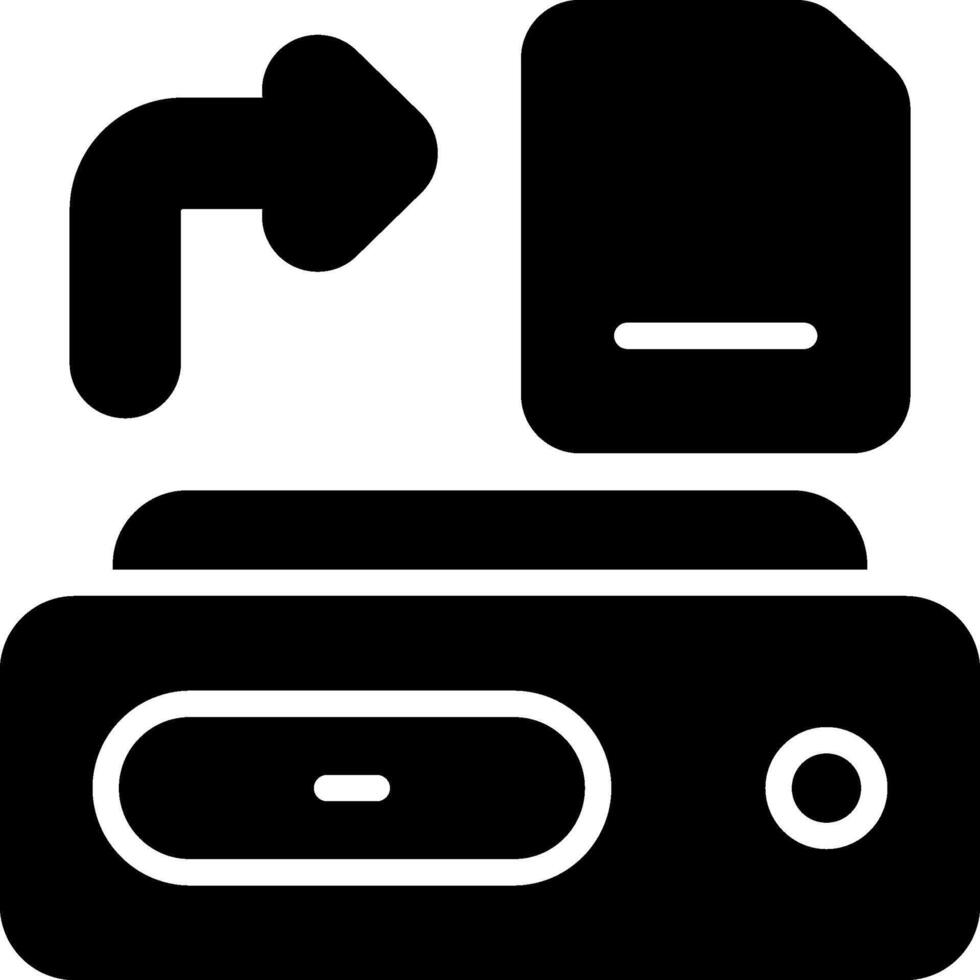 Data Transfer Black Eps Icon vector
