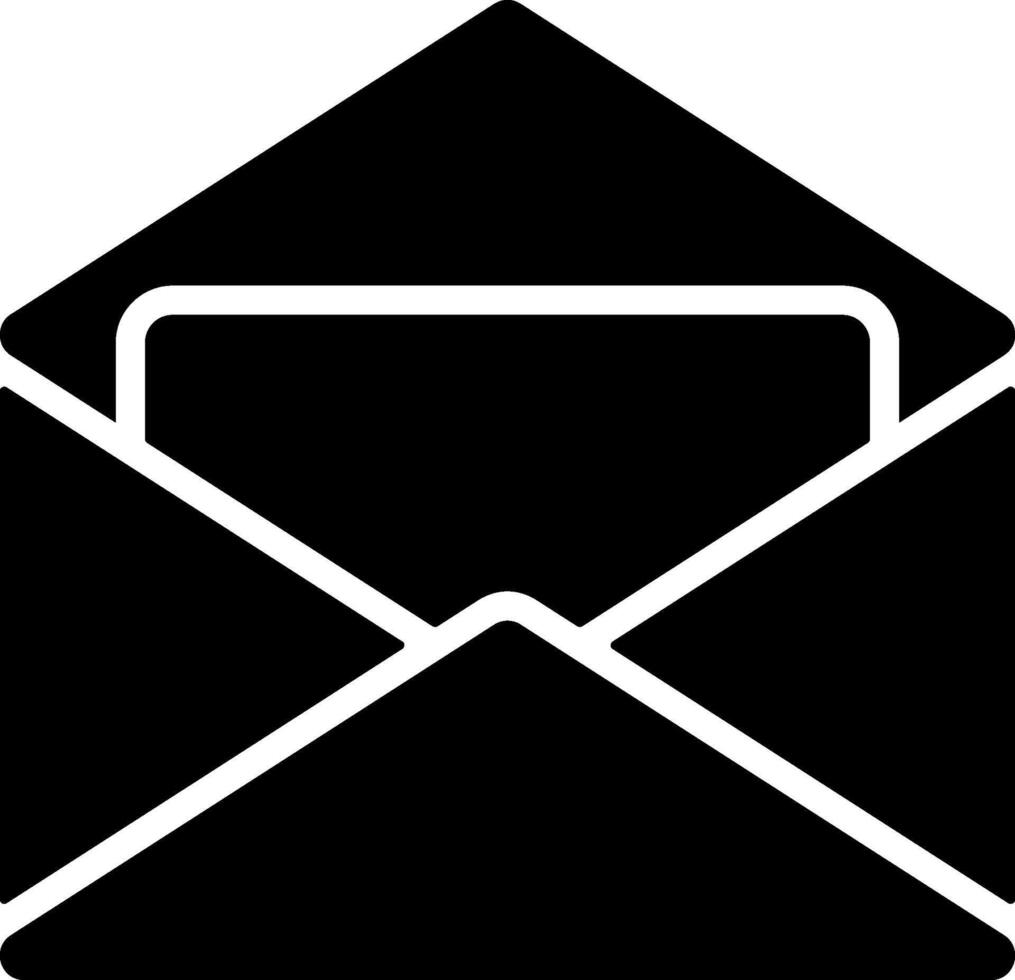 Email Black Eps Icon vector